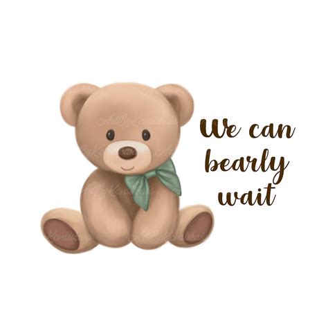 we can bearly wait baby shower|we can bearly wait baby shower favors.